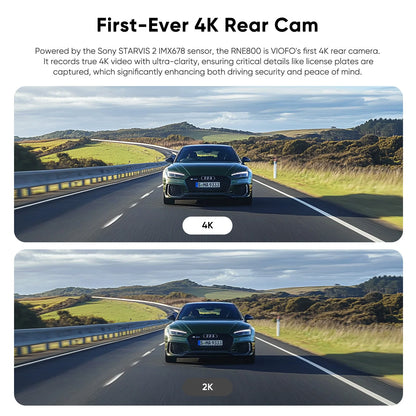 VIOFO RNE800 - 4K HDR IMX678 Rear Camera - Suits A229 Ultra