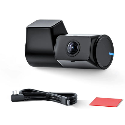 VIOFO RTC300 telephoto dash cam replacement with USB-C cable and adhesive mount