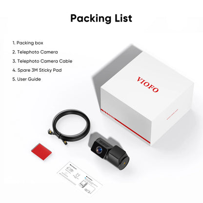 VIOFO RTC420 – 2K 4x Optical Zoom STARVIS 2 Telephoto - Suits A329 Non-S/T