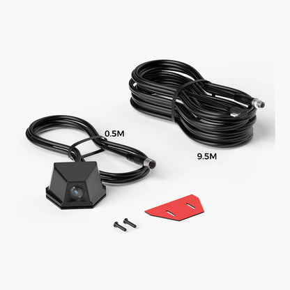 VIOFO RWC200 waterproof rear camera with 9.5M cable and red mounting bracket