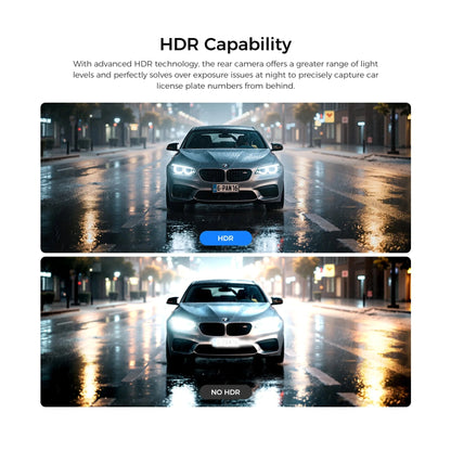 VIOFO RWC400 rear camera HDR night view clear license plate