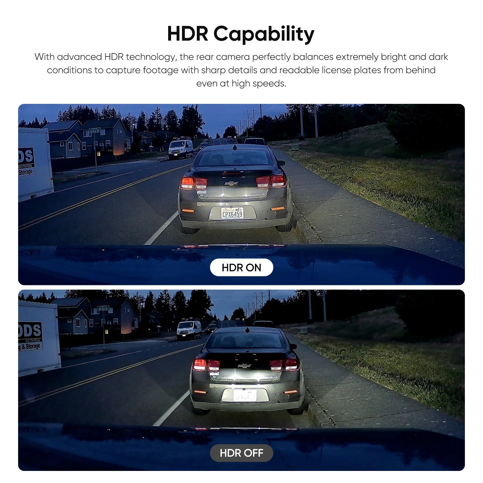 VIOFO RWE800 – 4K HDR Sony STARVIS 2 Rear Camera - Suits A229 Ultra Series