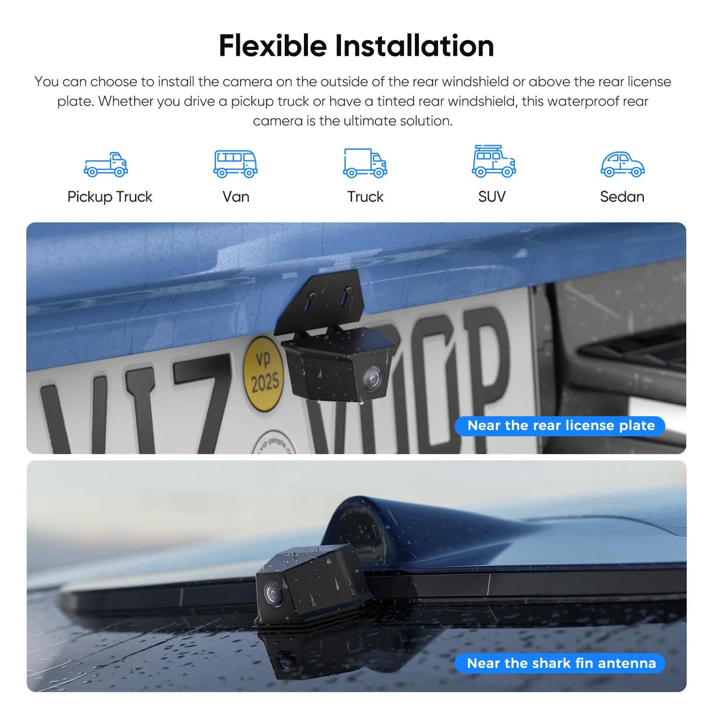 VIOFO RWE800 – 4K HDR Sony STARVIS 2 Rear Camera - Suits A229 Ultra Series