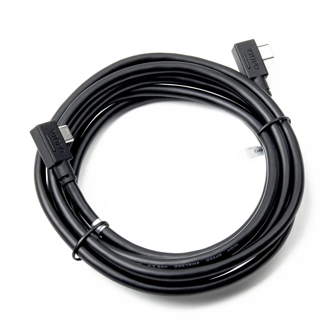VIOFO dual USB-C data cable for A329 dash cam with right-angled connectors