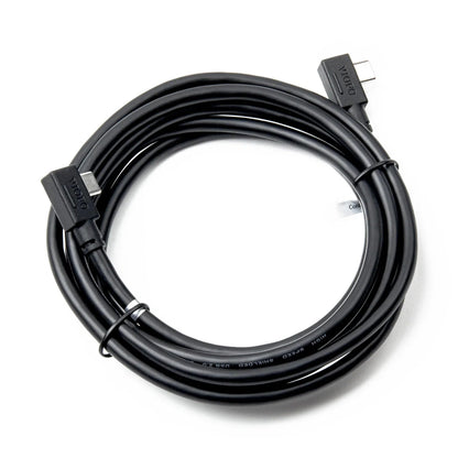 VIOFO dual USB-C data cable for A329 dash cam with right-angled connectors