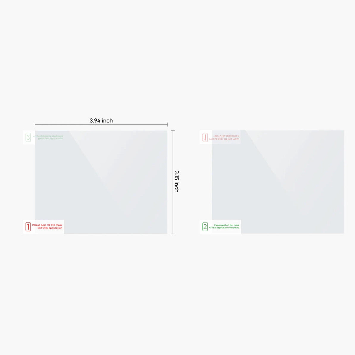 VIOFO Static Windshield Sticker – Residue-Free Mounting Pad