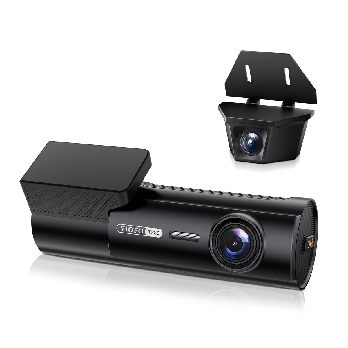 VIOFO T330W 4K front dash cam and waterproof rear camera with mounting bracket