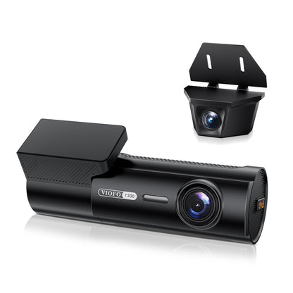 VIOFO T330W 4K front dash cam and waterproof rear camera with mounting bracket