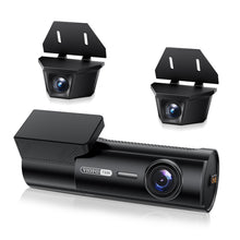 VIOFO T330WW 3-channel kit including main unit and two waterproof exterior cameras