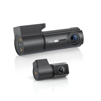 VIOFO T340 3CH 4K dash cam with built-in IR cabin camera and rear lens