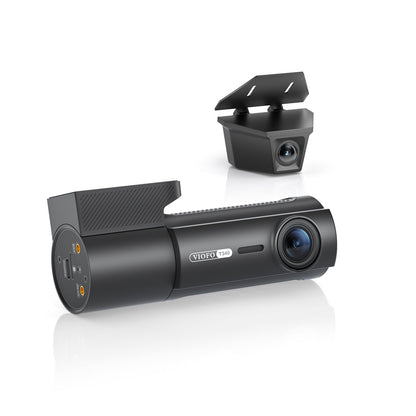 VIOFO T340W 3CH dash cam with built-in cabin lens and waterproof rear camera