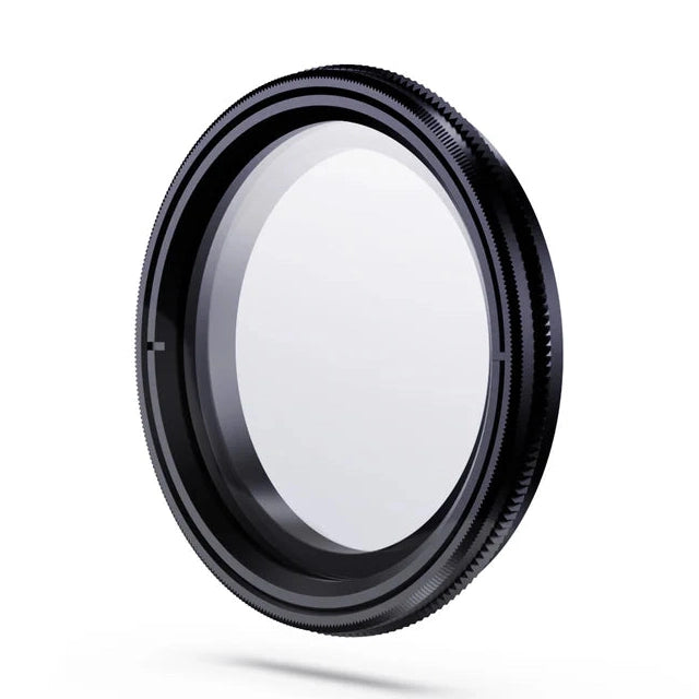 Vantrue 40mm CPL filter with textured grip ring for windshield glare reduction