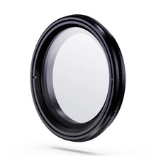 Vantrue 40mm CPL filter with textured grip ring for windshield glare reduction