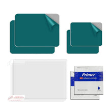 Vantrue residue-free dash cam mount kit with teal adhesive pads, electrostatic stickers, and adhesion promoter primer