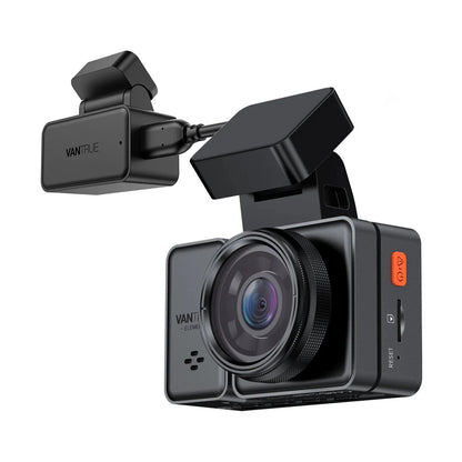 Vantrue Element 2 dual dash cam front and rear camera system with matte black finish