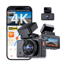 Vantrue Element 2 Pro dual lens 4K front and 2.5K rear dash cam with Wi-Fi GPS