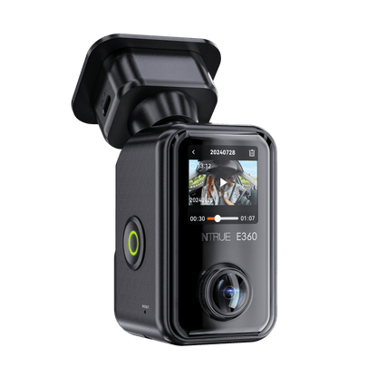Vantrue E360 2-CH Front+Cabin Dash Cam - 5.2K 360° Sony STARVIS 2