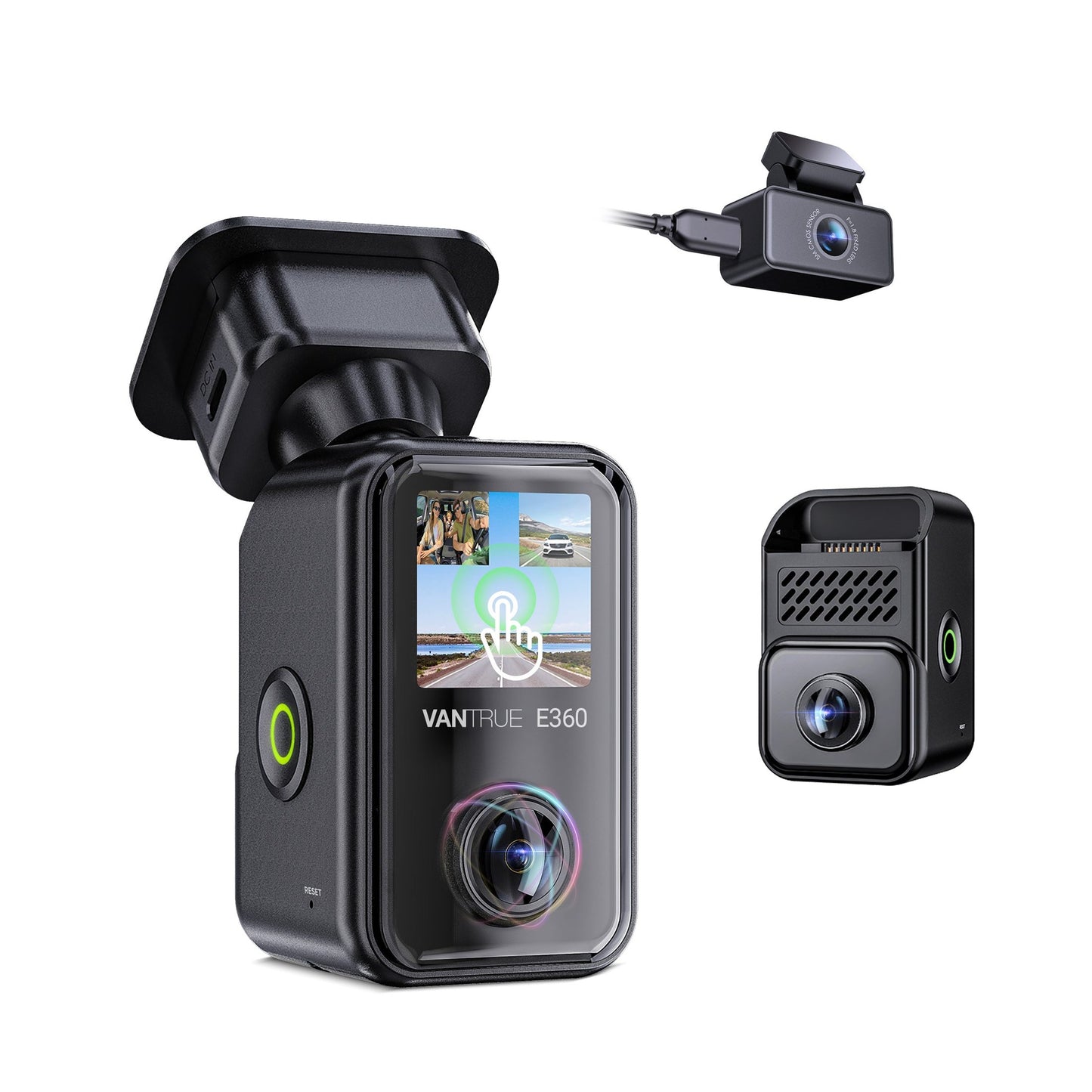 Vantrue E360 ACE 3-CH 5.2K 360° Dash Cam - STARVIS 2 HDR