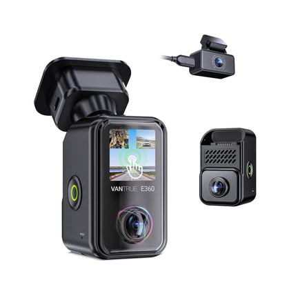 Vantrue E360 ACE 3-CH 5.2K 360° Dash Cam - STARVIS 2 HDR