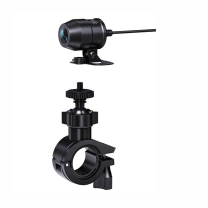 Vantrue F1 dash cam paired with black O-shaped ball mounting bracket