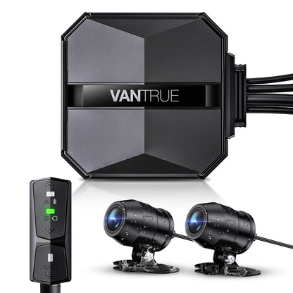 Vantrue Falcon F1 2-CH Front+Rear Dash Cam – 4K+1080P Wi-Fi GPS