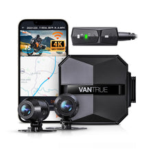 Vantrue Falcon F1 2-CH Front+Rear Dash Cam – 4K+1080P Wi-Fi GPS
