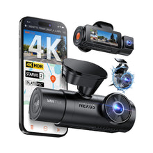 Vantrue Nexus 4 Pro S triple dash cam with 4K front, 2.5K waterproof rear and IR cabin sensors