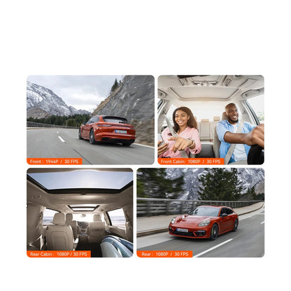 Vantrue Nexus 5S N5S 4-CH 360° Dash Cam - 2.7K STARVIS 2