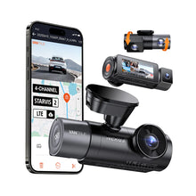 Vantrue Nexus 5S N5S 4-CH 360° Dash Cam – 2.7K STARVIS 2