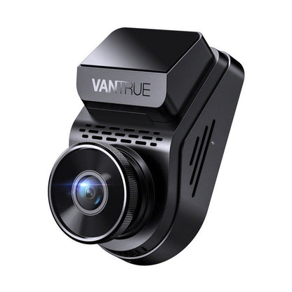 Vantrue S1 Pro Max front dash cam with glossy black finish and STARVIS 2 lens