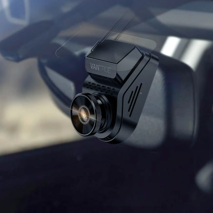 Vantrue Sonnet 1 Pro front dash cam mounted on windshield with STARVIS 2 sensor