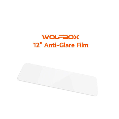 WOLFBOX 12 inch matte anti-glare film for G900 G850 mirror dash cam