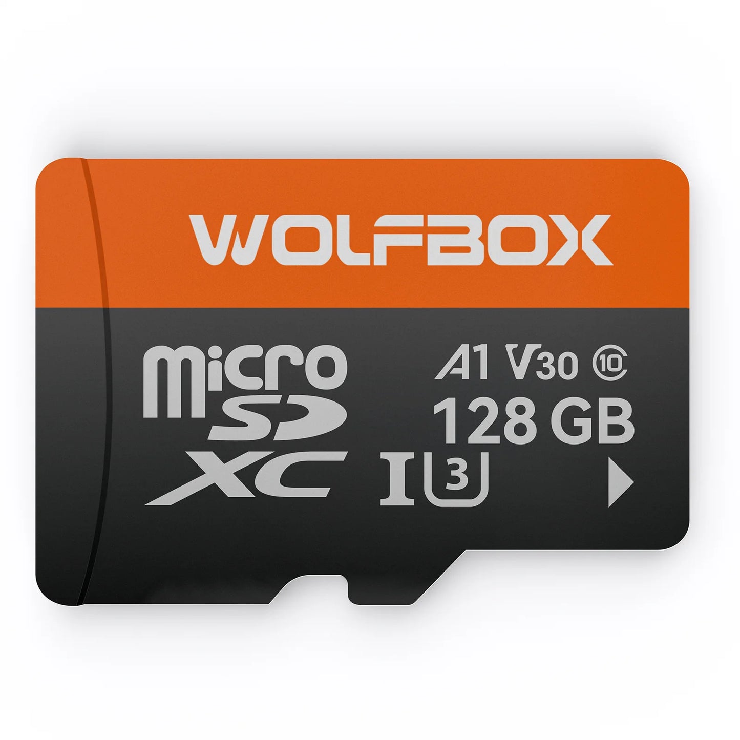 WOLFBOX 128GB microSD Card - U3 High-Endurance Class 10 V30