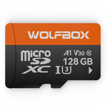 WOLFBOX 128GB microSD Card - U3 High-Endurance Class 10 V30