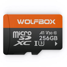 WOLFBOX 256GB Micro SD Card - U3 V30 High-Endurance for Dash Cams