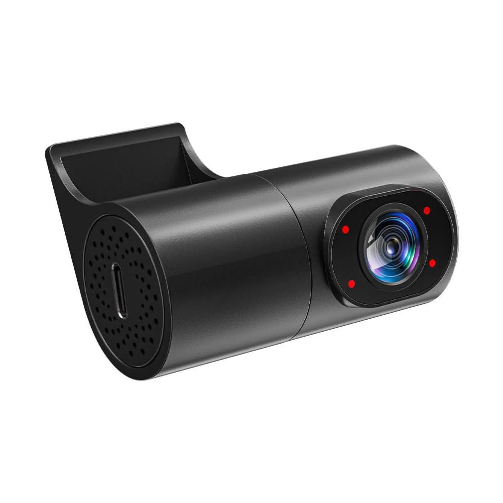 WOLFBOX G900 TriPro black cabin camera with IR lens and USB-C port