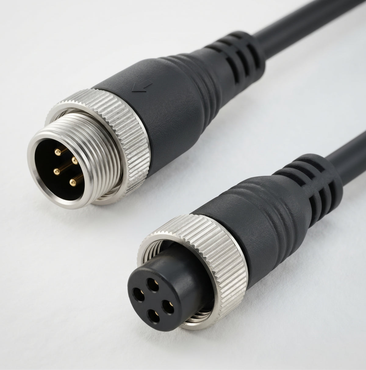 WOLFBOX G900 TriPro cable male and female connectors with gold pins