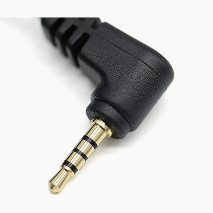 WOLFBOX G900 TriPro black 3.5mm AUX plug with gold contacts
