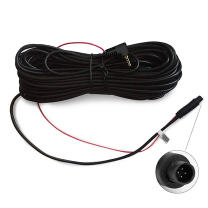 WOLFBOX G900 TriPro 4-pin bumper camera extension cable with gold-plated 3.5mm jack