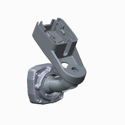 WOLFBOX pivoting OEM mirror dash cam bracket for TriPro with structural ribs