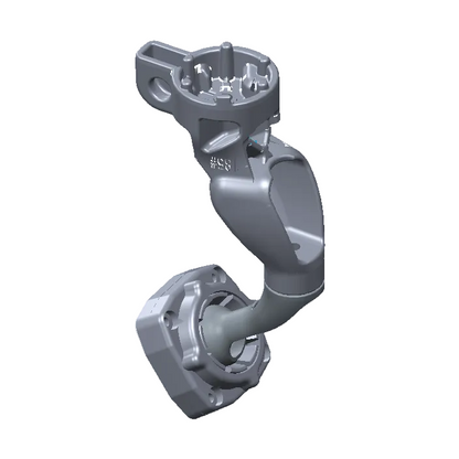 Full-length WOLFBOX OEM mirror bracket with symmetrical ergonomic design and structural ribs