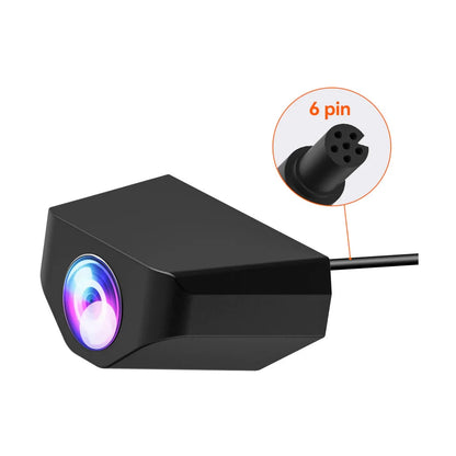 WOLFBOX G900 Pro replacement rear camera with 6-pin connector and purple lens