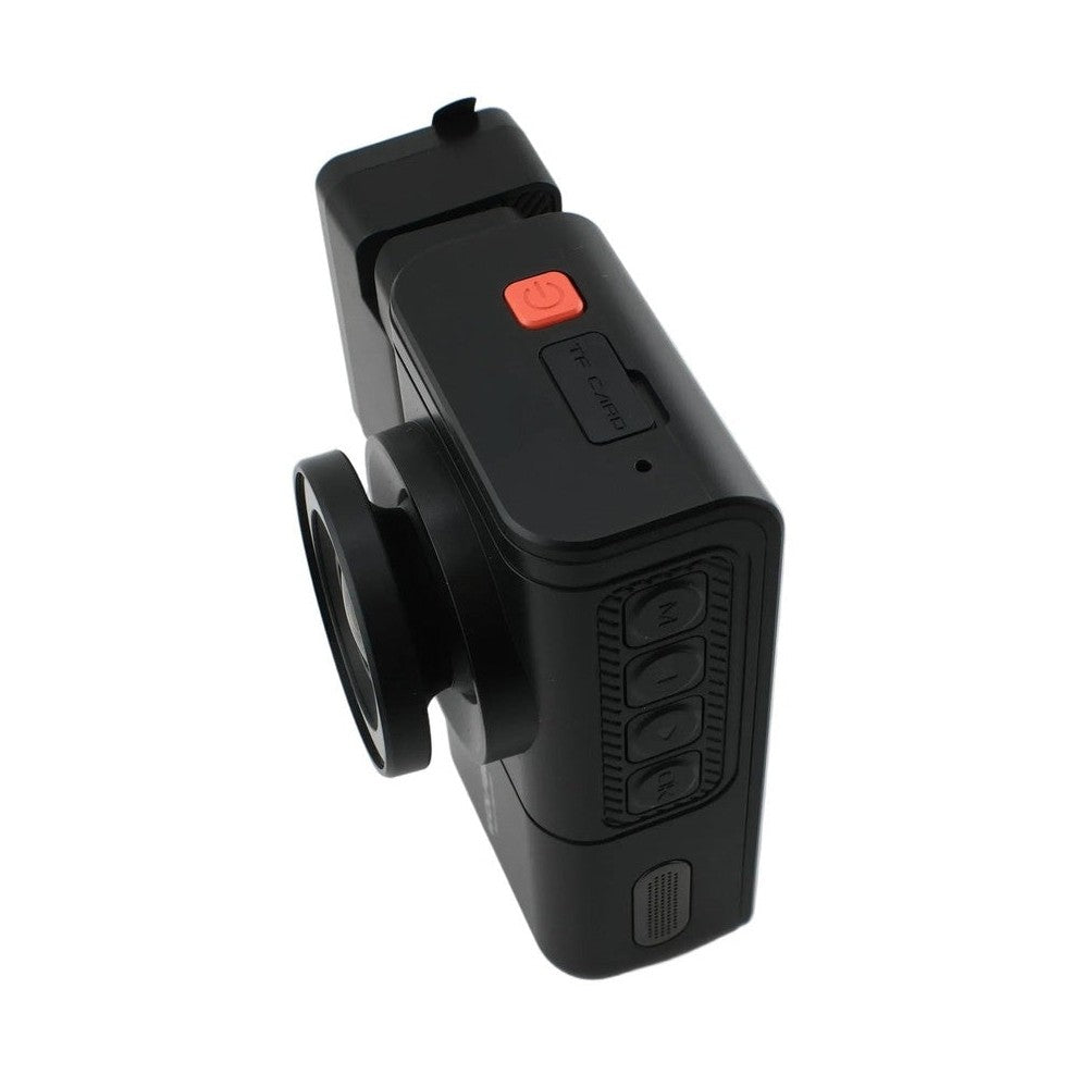WOLFBOX X3 top view showing TF card slot and controls