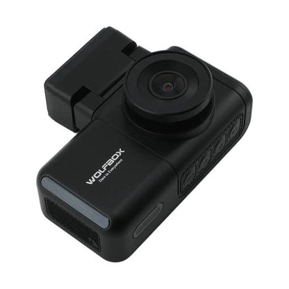 WOLFBOX X3 front dash cam with flip-up cover and lens
