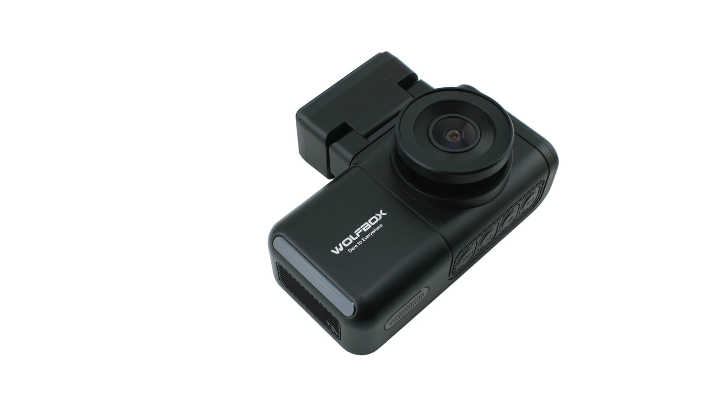 WOLFBOX X3 2-CH Front+Rear Dash Cam - 2.5K 60 fps STARVIS 2 64GB Inc.