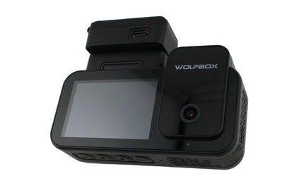 WOLFBOX X5 3-CH Dash Cam - 4K Front, STARVIS 2