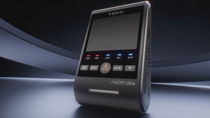 VIOFO A229 Ultra 2-CH Front+Rear Dash Cam - Dual 4K HDR Sony STARVIS 2