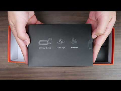 WOLFBOX G900 TriPro 3-CH Front+Rear+Cabin – 4K + 2.5K + 1080P Starvis 2