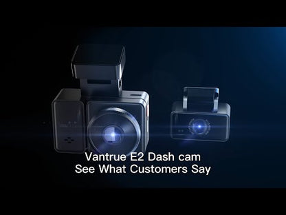 Vantrue Element 2 (E2) 2-CH Front+Rear Dash Cam - 2.7K Sony STARVIS